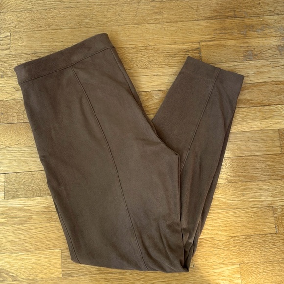 Talbots Faux Suede Pants 12 - Picture 6 of 7